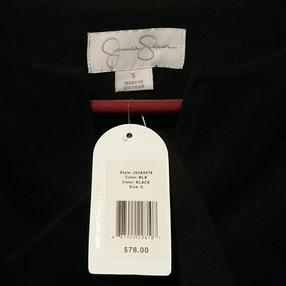 Jessica Simpson Short Zip Up Blazer (S) - Picture 2 of 3